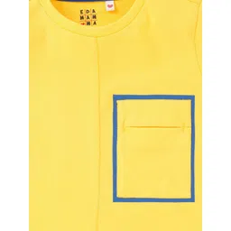 Ed-a-Mamma Boys Round Neck Cotton T-shirt image 2