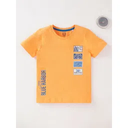 Ed-a-Mamma Boys Round Neck Printed Cotton T-shirt-picture-19