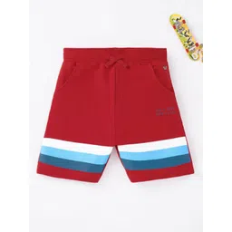 Ed-a-Mamma Boys Striped Cotton Regular Fit Shorts-picture-42