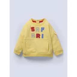 Ed-a-Mamma Boys Typography Embroidered Round Neck Sweatshirt-picture-30