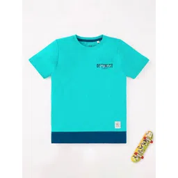 Ed-a-Mamma Boys Typography Printed Cotton T-shirt-picture-58