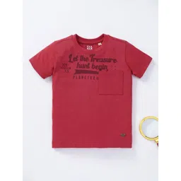 Ed-a-Mamma Boys Typography Printed Cotton T-shirt-picture-29