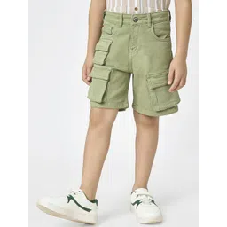 Ed-a-Mamma Boys Washed Relaxed Fit Cargo Shorts-picture-39