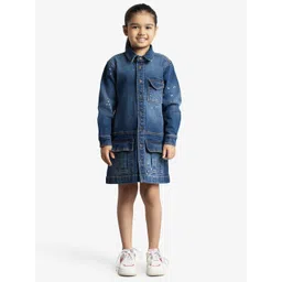 Ed-a-Mamma Dyed Denim Shirt Dress-picture-24