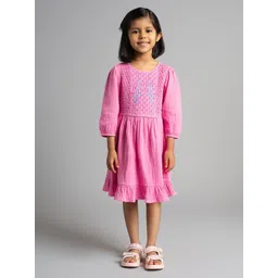 Ed-a-Mamma Floral Print Fit & Flare Dress-picture-37