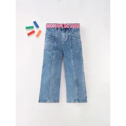 Ed-a-Mamma Girls Blue SolidJeans-picture-16