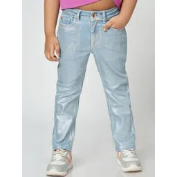 Ed-a-Mamma Girls Cotton Comfort Clean Look Regular Fit Mid-Rise Jeans-picture-35