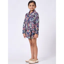 Ed-a-Mamma Girls Printed Shirt with Shorts-picture-31