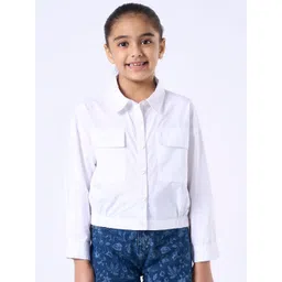 Ed-a-Mamma Girls Pure Cotton Spread Collar Shirt-picture-13