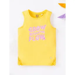 Ed-a-Mamma Girls Typography Printed Cotton T-shirt-picture-43