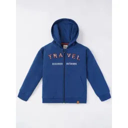 Ed-a-Mamma Kids Blue Cotton Printed Full Sleeves Jacket-picture-30