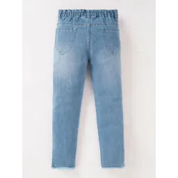 Ed-a-Mamma Kids Blue Solid Jeans image 2