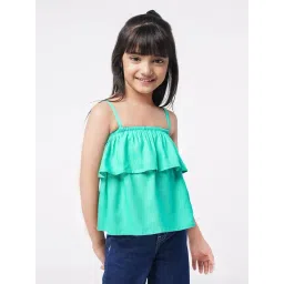 Ed-a-Mamma Kids Green Regular Fit Top-picture-17