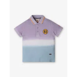 Ed-a-Mamma Kids Multicolor Embroidered Polo T-Shirt-picture-39