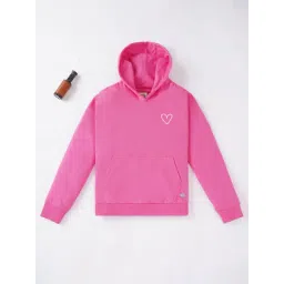 Ed-a-Mamma Kids Pink Solid  Hoodie-picture-19