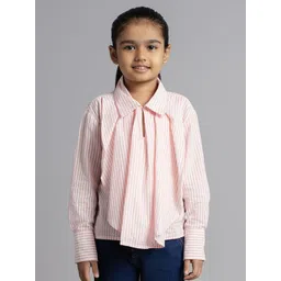 Ed-a-Mamma Striped Layered Cotton Shirt Style Top-picture-13