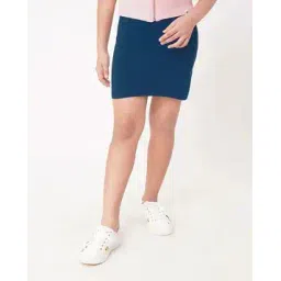 ed-a-mamma Sustainable Knitted Short A-Line Skirt-picture-13