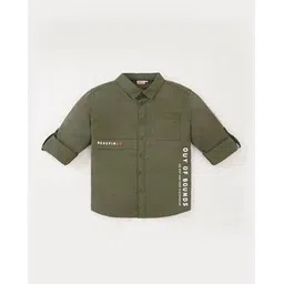 ed-a-mamma Sustainable Shirt with Patch Pocket-picture-43