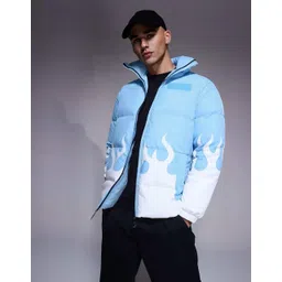 eddicted Men Printed Puffer Jacket-picture-26