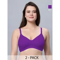 Eden Pack Of 2 Full Coverage Lightly Padded Everyday Bra-image-7
