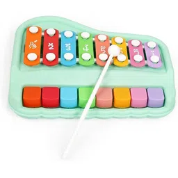 edenglow 2 in 1 Piano Xylophone Toy for Toddlers,8 Multicolored Keyboard Piano-picture-22
