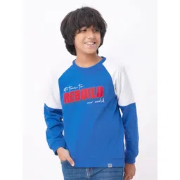edheads Boys Blue & White Printed Cotton Long Sleeves Sweatshirt-picture-54