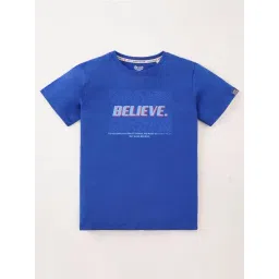 Edheads Boys Blue Cotton Printed T-Shirt-picture-11