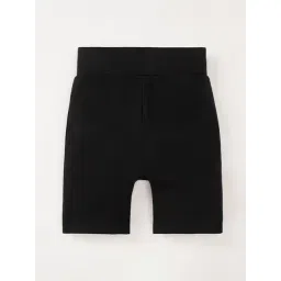 Edheads Kids Black Cotton Regular Fit Shorts-picture-41