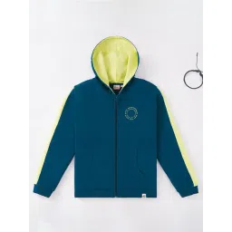 Edheads Kids Blue Cotton Printed Full Sleeves Jacket-picture-46