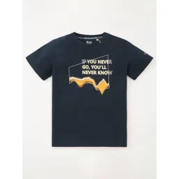 Edheads Kids Blue Cotton Printed T-Shirt-picture-25