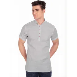 Edin Men Cotton Solid Kurtas-picture-27