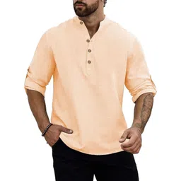 Edin Men Cotton Solid Kurtas-picture-15