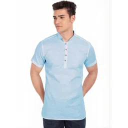 Edin Men Solid Cotton Kurtas-picture-39