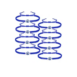 EDMIRIA Unisex Blue Wood Bracelet-picture-21