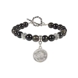 EDMIRIA Unisex Silver-Toned Ceramic Bracelet-picture-16