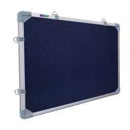 EDUWAY 61x91 cm (2x3 ft) Blue Notice Board with 30 Push-Up Pins Combo ‎Rectangular-picture-48