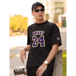 Edyssa Men Typography Printed Round Neck Cotton Oversized T-shirt-picture-28