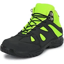 eego italy Black Genuine Leather Men'S Steel Toe Boots-picture-20