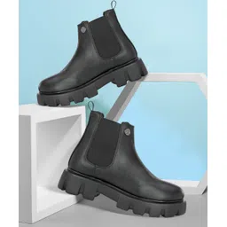 eego italy Chunky Chelsea Boots For Men-picture-15