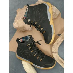 Eego Italy Men Black Chelsea Boots-picture-30