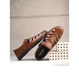 Eego Italy Men Leather Shoe-Style Sandals-picture-19