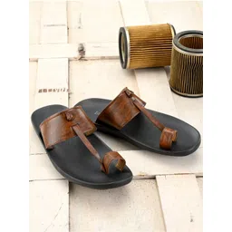 Eego Italy Men Solid Comfort Sandals-picture-35