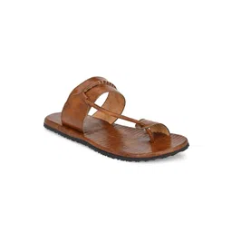 Eego Italy Men Tan Ethnic Comfort Sandals-picture-31