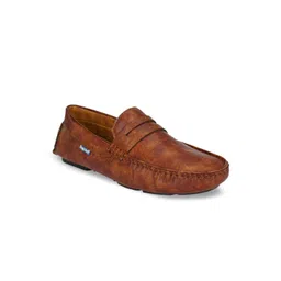 Eego Italy Men Tan Penny Loafers-picture-25