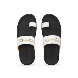 Eego Italy Men White & Black Comfort Sandals-picture-41