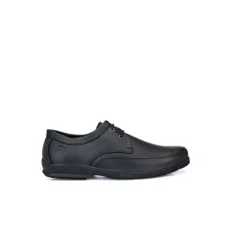 Eego Italy Men's Black Derby Shoes-picture-11