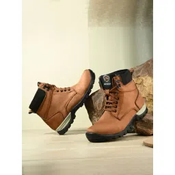 Eego Italy Men's Tan Casual Boots-picture-16