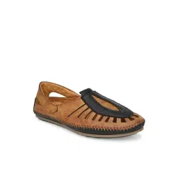 Eego Italy Men's Tan Casual Juttis-picture-40