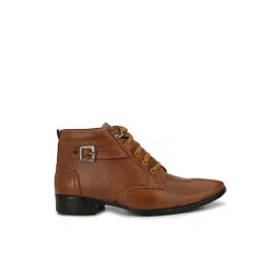 Eego Italy Men's Tan Derby Boots-picture-18
