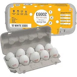Eggoz Farm Fresh High Protein White Eggs, 10 Pieces-picture-20